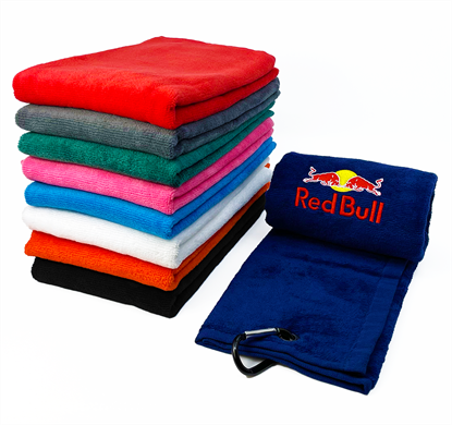 Picture of VELOUR EMBROIDERED TRI-FOLD GOLF TOWEL
