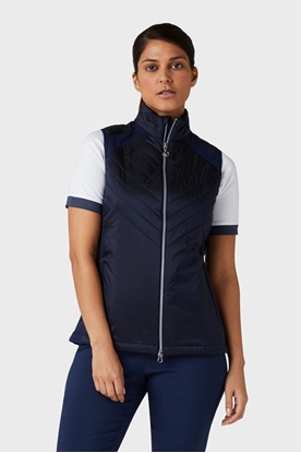 Picture of CALLAWAY GOLF WOMEN'S CHEV PRIMALOFT VEST/GILET EMBROIDERED